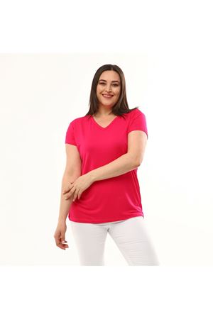 FUŞYA V YAKA BASİC BLUZ  