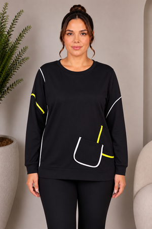 SİYAH NEON SWEAT